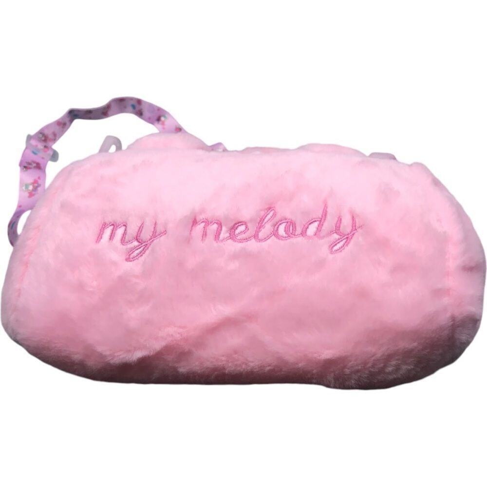 My Melody Pink Plush Crossbody Handbag - Picture 5 of 6